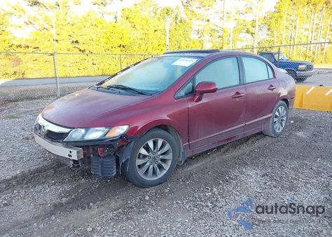 2010 Honda Civic Ex из США, поврежденный, VIN 19XFA1F8XAE056112
